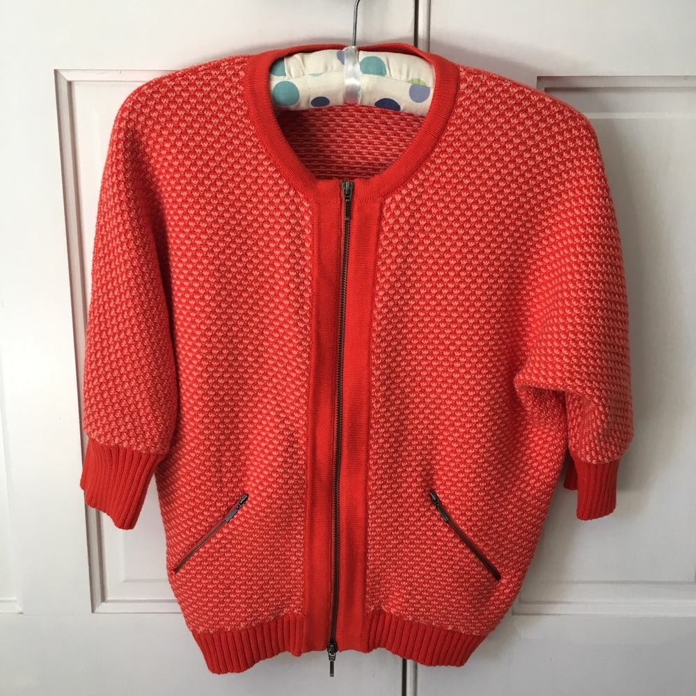 EUC Cabi Cocoon Zip Sweater, Small